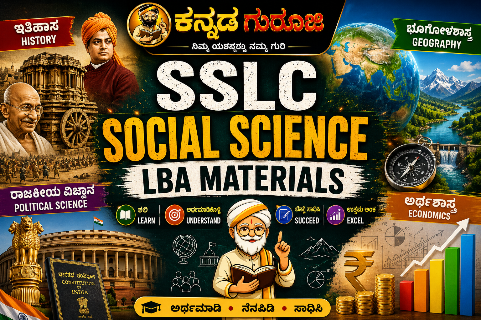 SSLC ಸಮಾಜ ವಿಜ್ಞಾನ – ಪಾಠ ಆಧಾರಿತ ಮೌಲ್ಯಮಾಪನ (LBA) | ತಯಾರಿ, ಪ್ರಯೋಜನಗಳು ಮತ್ತು ಮಾರ್ಗದರ್ಶಿ
